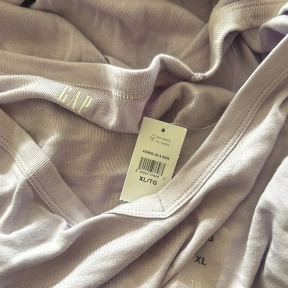 GAP Purple Long Sleeve Fitted Tee - Picture 4 of 4
